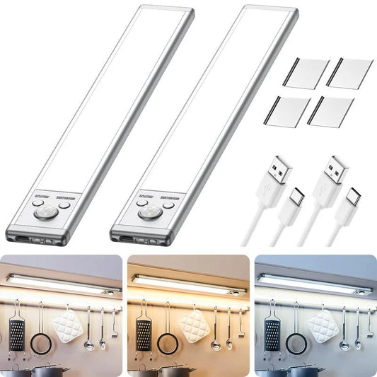 76LED Wireless Motion Sensor Light - Ideal for closets, cabinets, wardrobes, bathrooms, stairwells, and various other environments